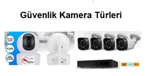 Güvenlik kamera türleri