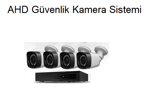 AHD güvenlik kamera sistemi